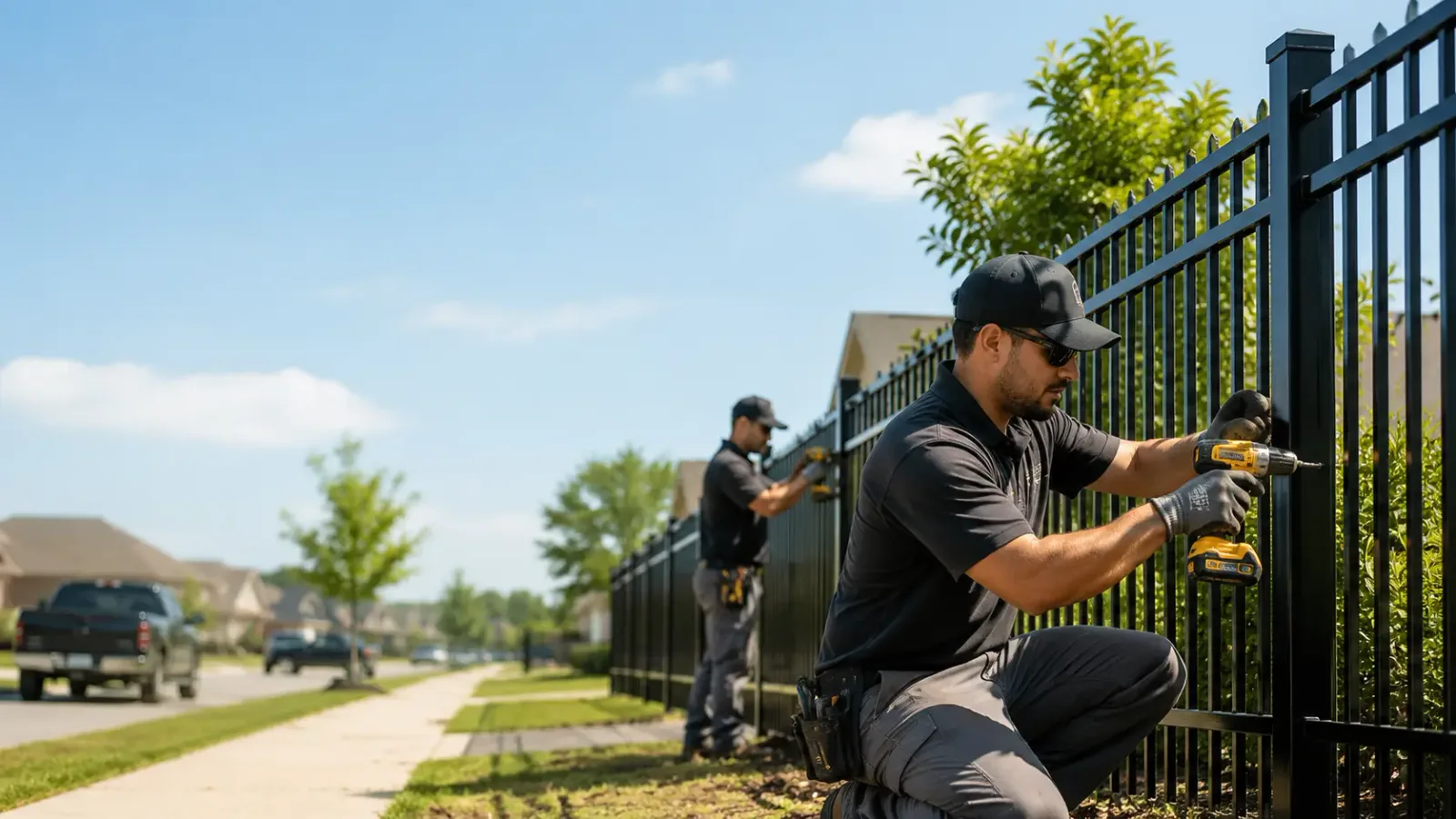 Metal Fence Installation in Medina, ND